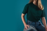 展現自我風格的女生tshirt